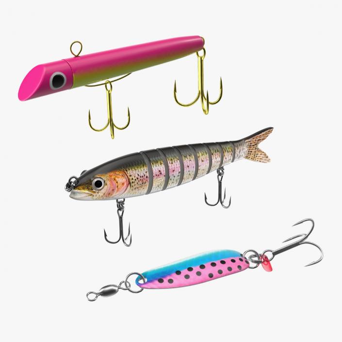 3D model Fishing Lure Collection 2