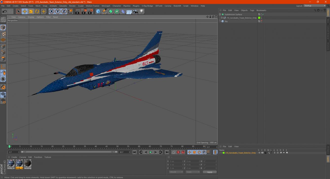 J10 Aerobatic Team Exterior Only 3D