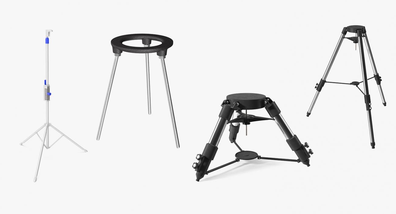 3D Tripod Stands Collection 2