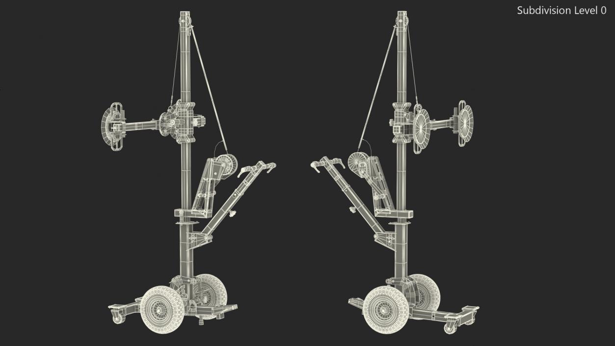 3D model Heavydrive Glass Transportation Device Rigged