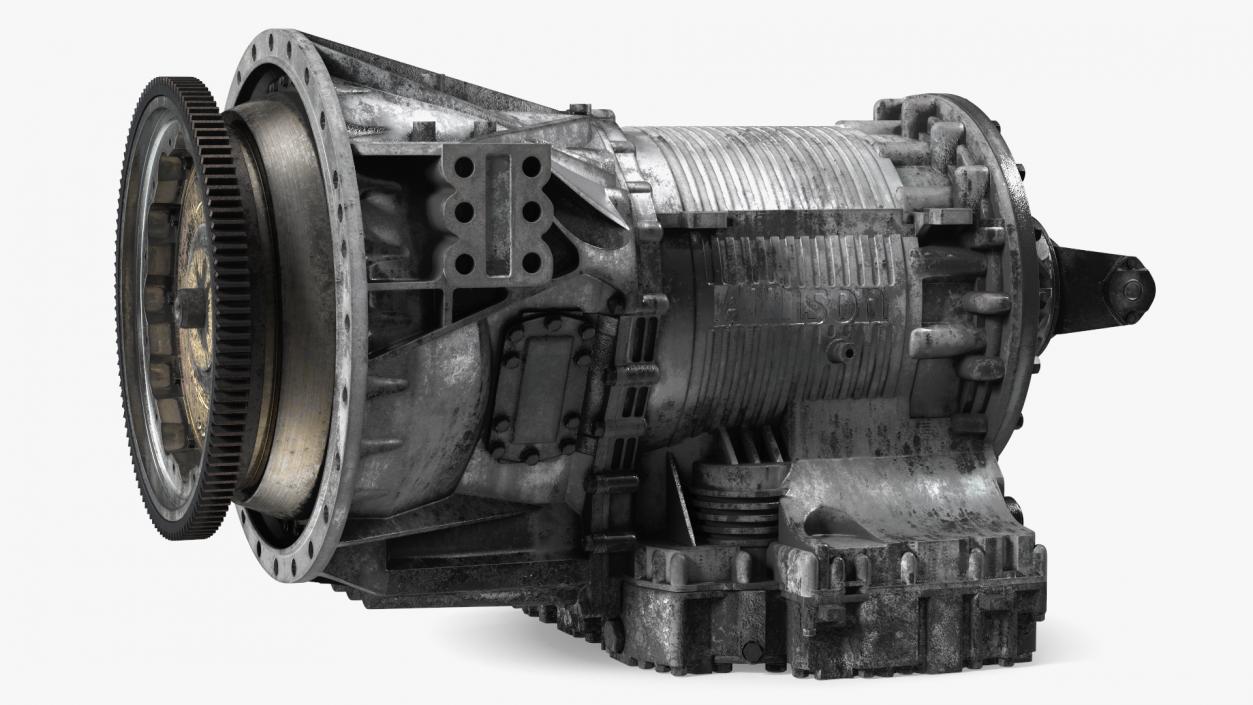 3D model Worn Transmission Allison 4000