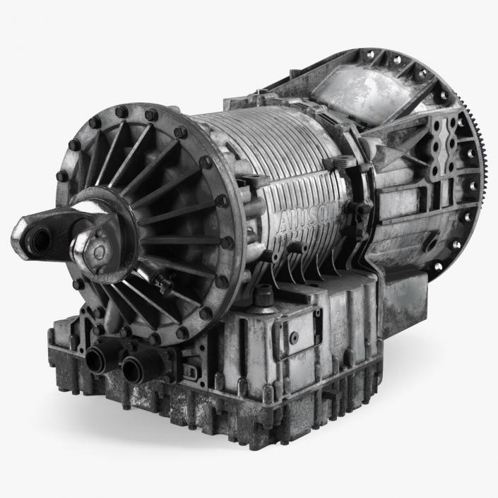 3D model Worn Transmission Allison 4000