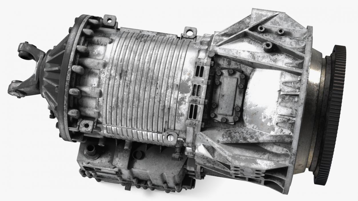 3D model Worn Transmission Allison 4000