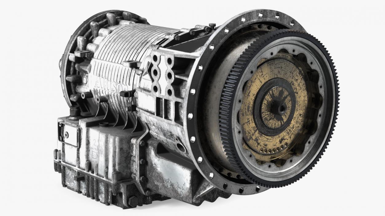 3D model Worn Transmission Allison 4000