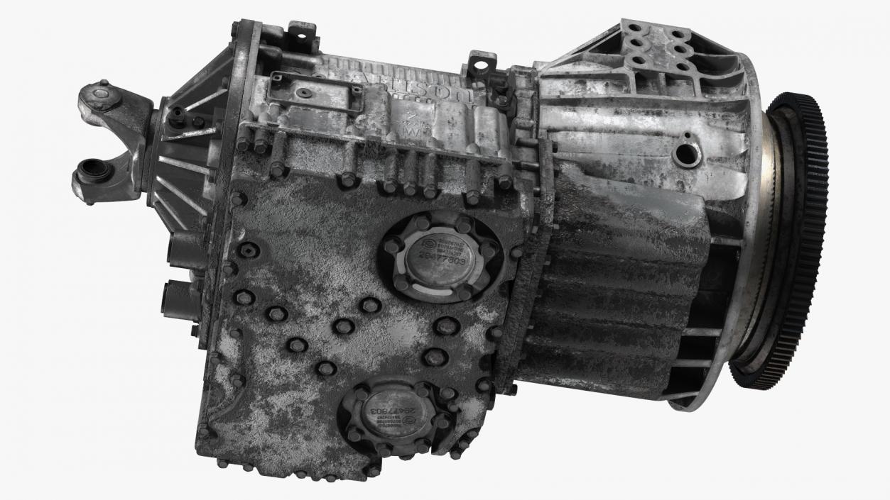 3D model Worn Transmission Allison 4000