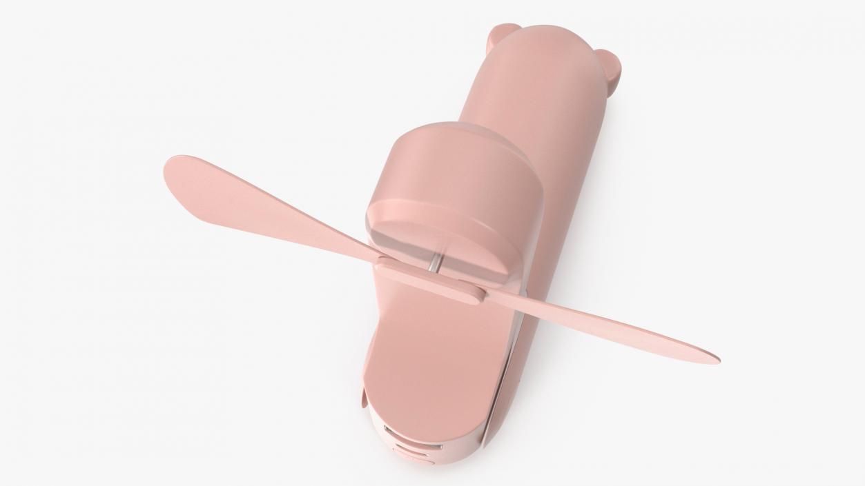 3D Portable Jisulife Mini Fan Pink