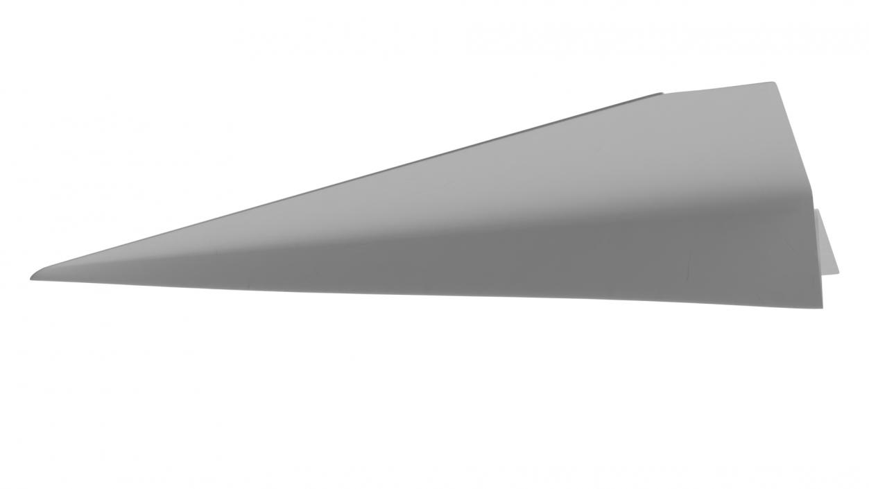 Realistic Paper Airplane 3D model