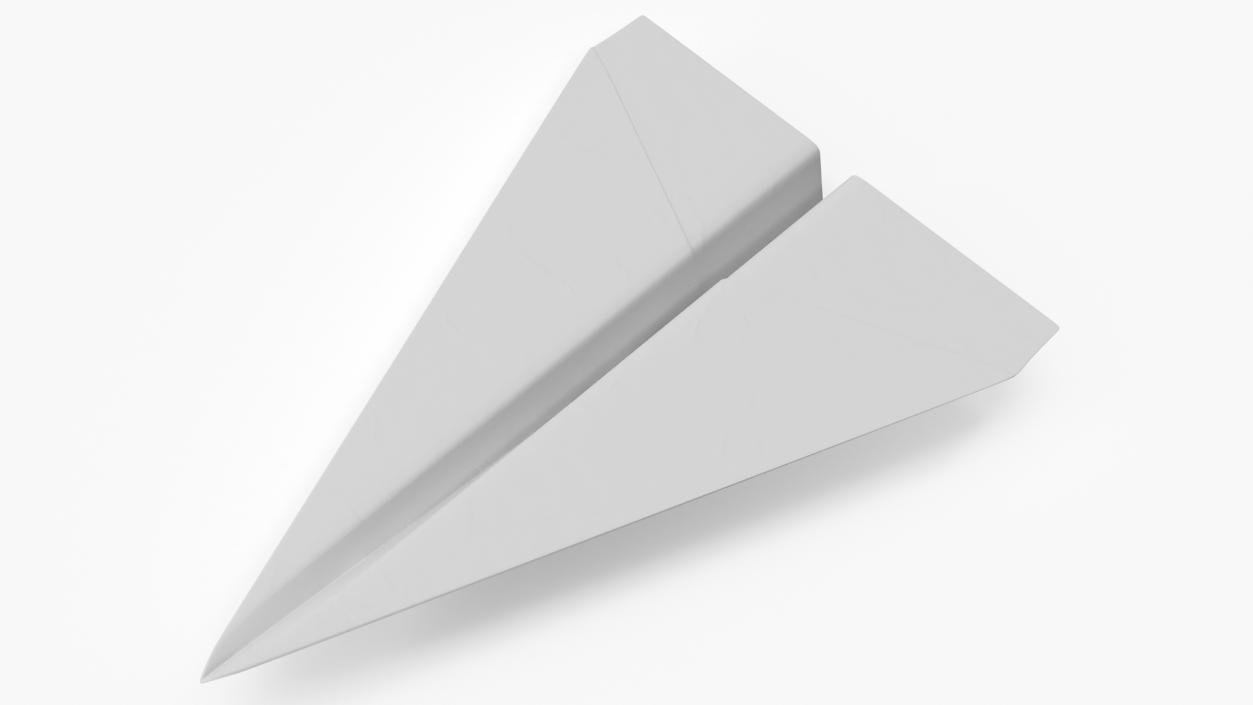 Realistic Paper Airplane 3D model