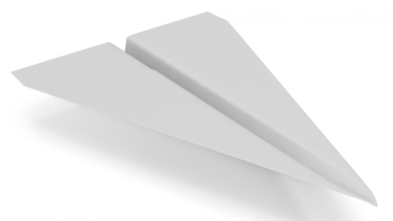 Realistic Paper Airplane 3D model