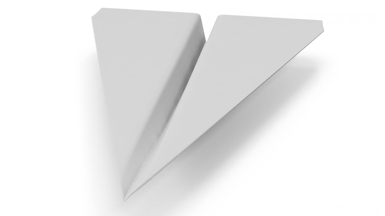 Realistic Paper Airplane 3D model