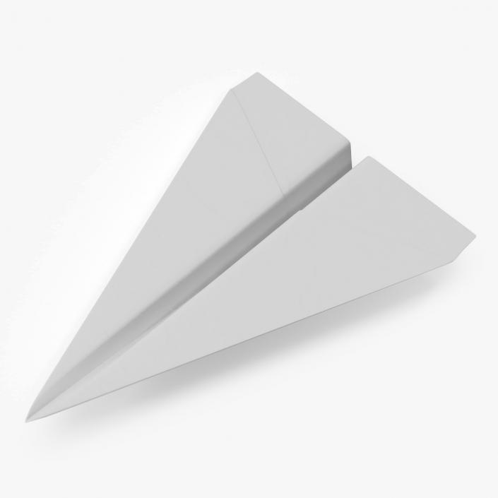 Realistic Paper Airplane 3D model