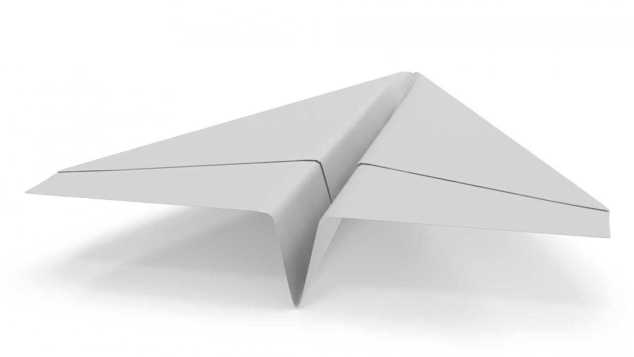 Realistic Paper Airplane 3D model