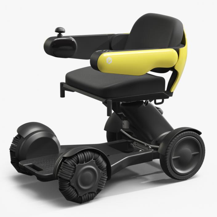 JBH Advanced Mobility Chair Rigged 3D model