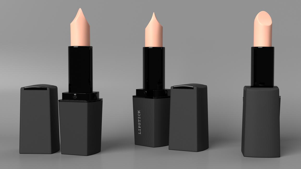 3D Coral Square Lipstick