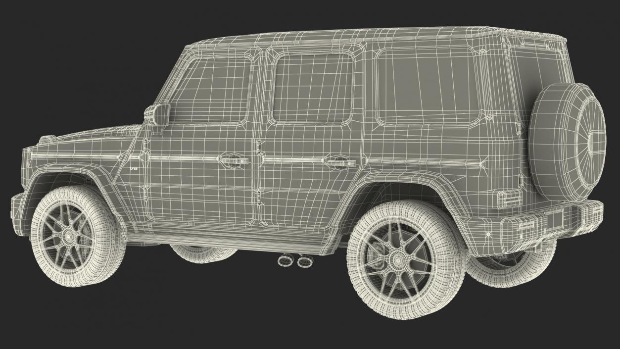 3D Luxury SUV Generic model