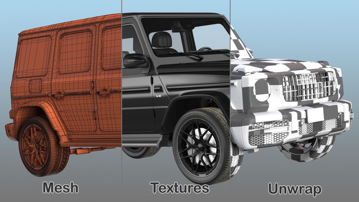 3D Luxury SUV Generic model