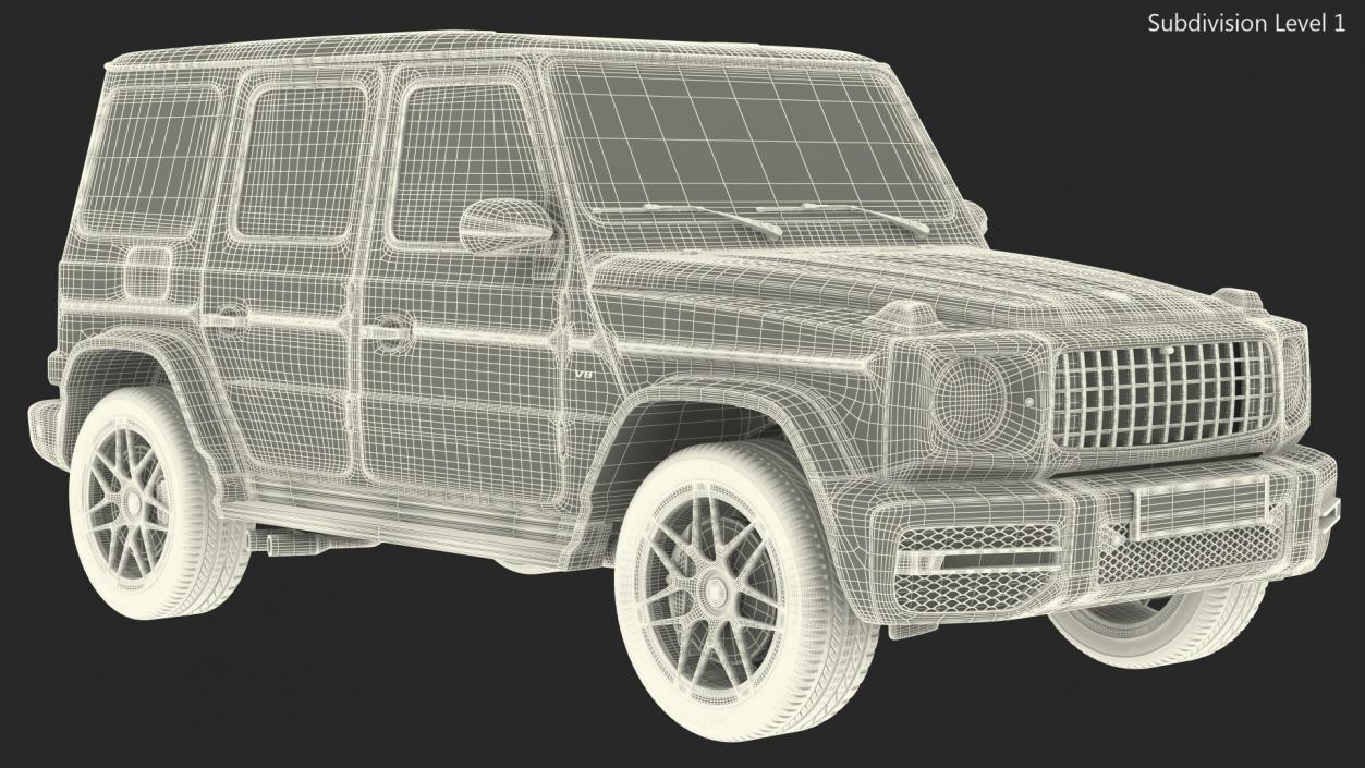 3D Luxury SUV Generic model