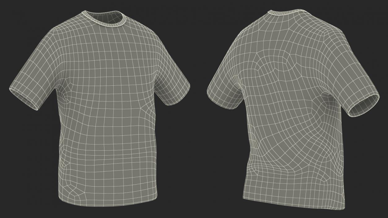 3D Soccer Team Jersey model