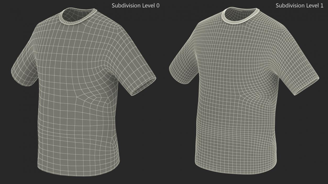 3D Soccer Team Jersey model