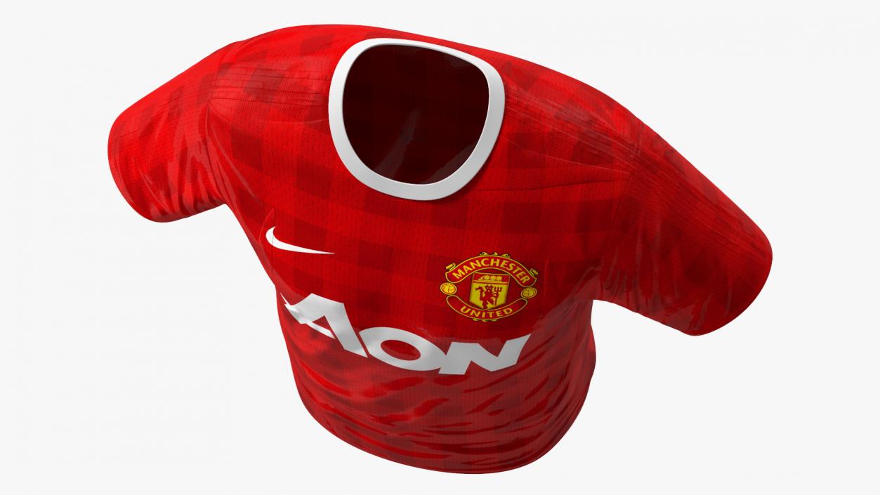 3D Soccer Team Jersey model