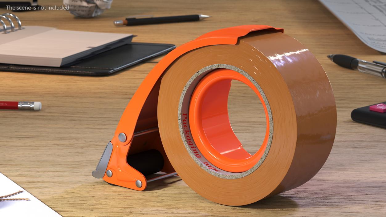 3D model Packing Tape Cutter Brown