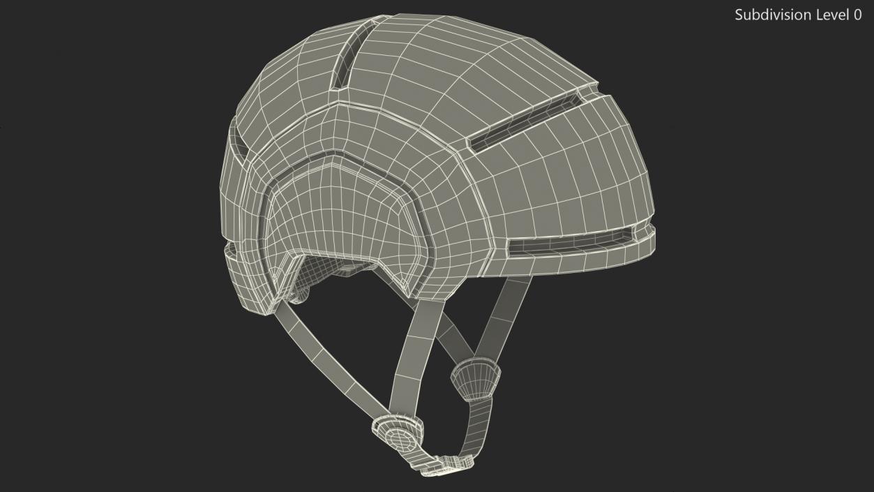 3D model Helmet Black Generic