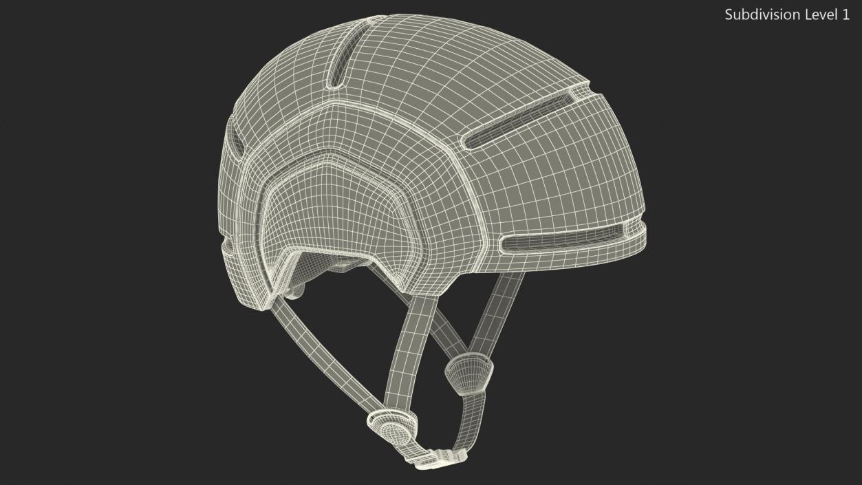 3D model Helmet Black Generic