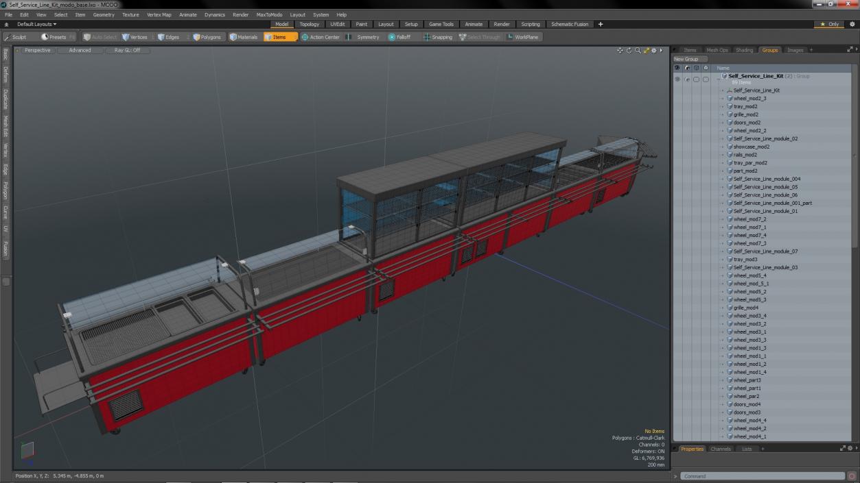 3D Self Service Line Kit