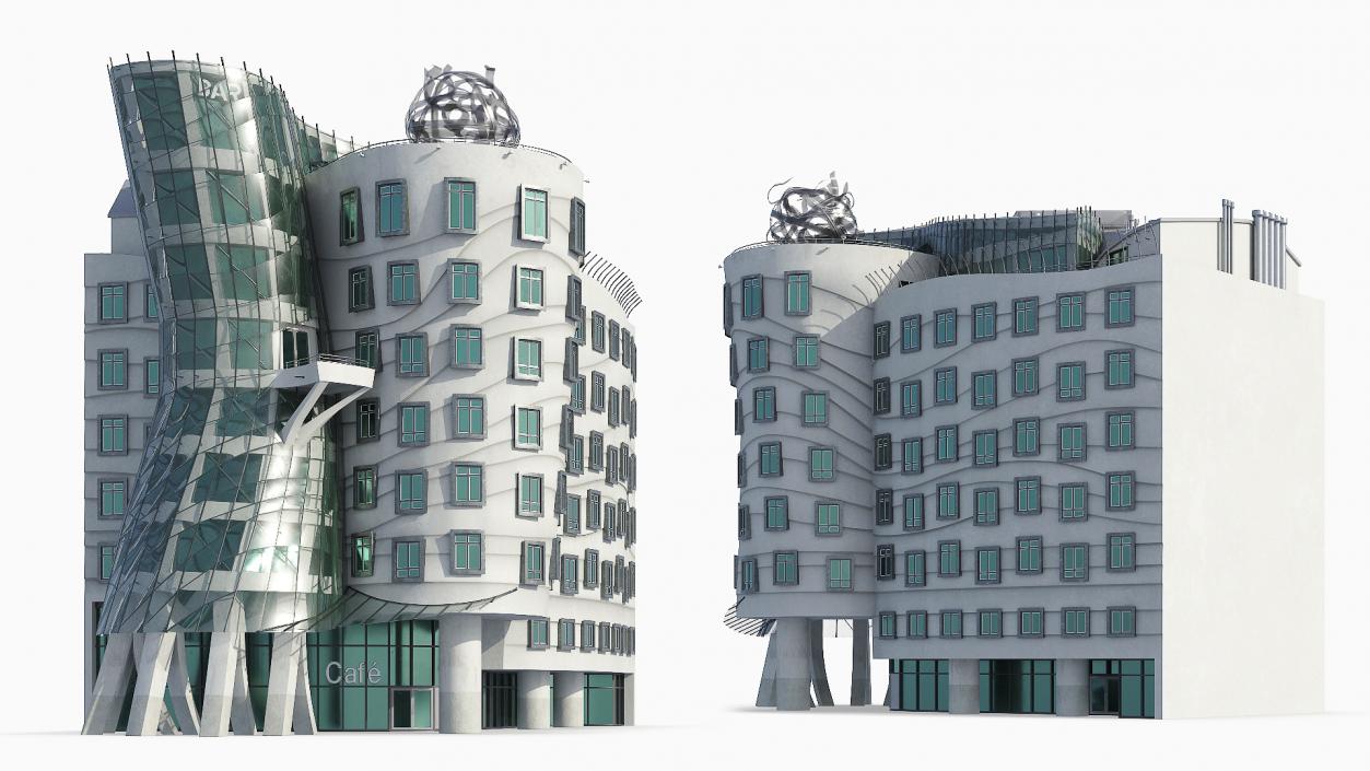 3D model Dancing House Prague