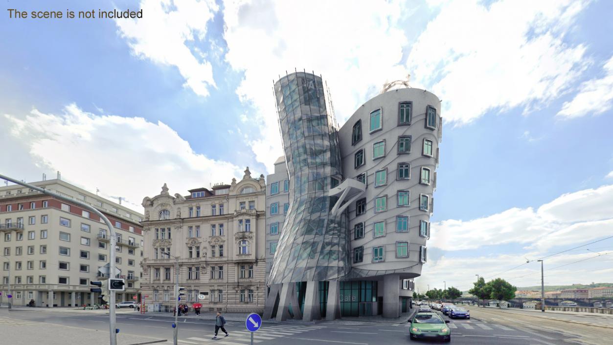 3D model Dancing House Prague