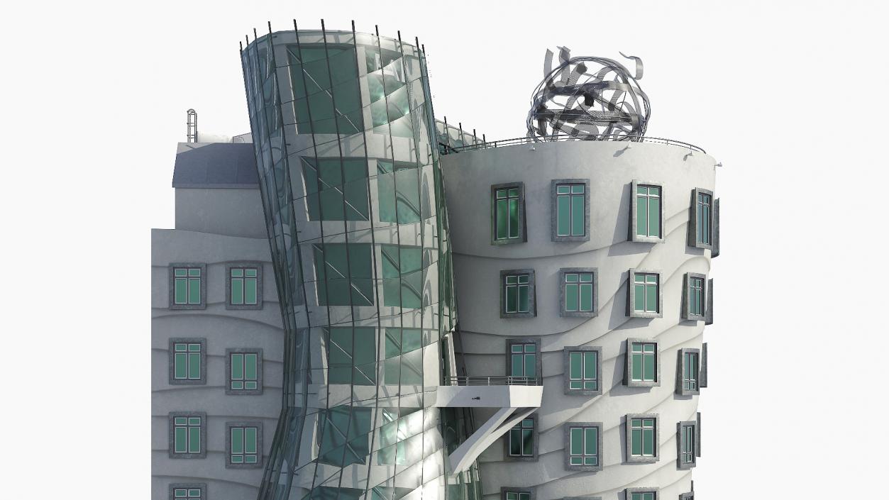 3D model Dancing House Prague