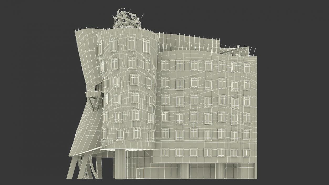 3D model Dancing House Prague