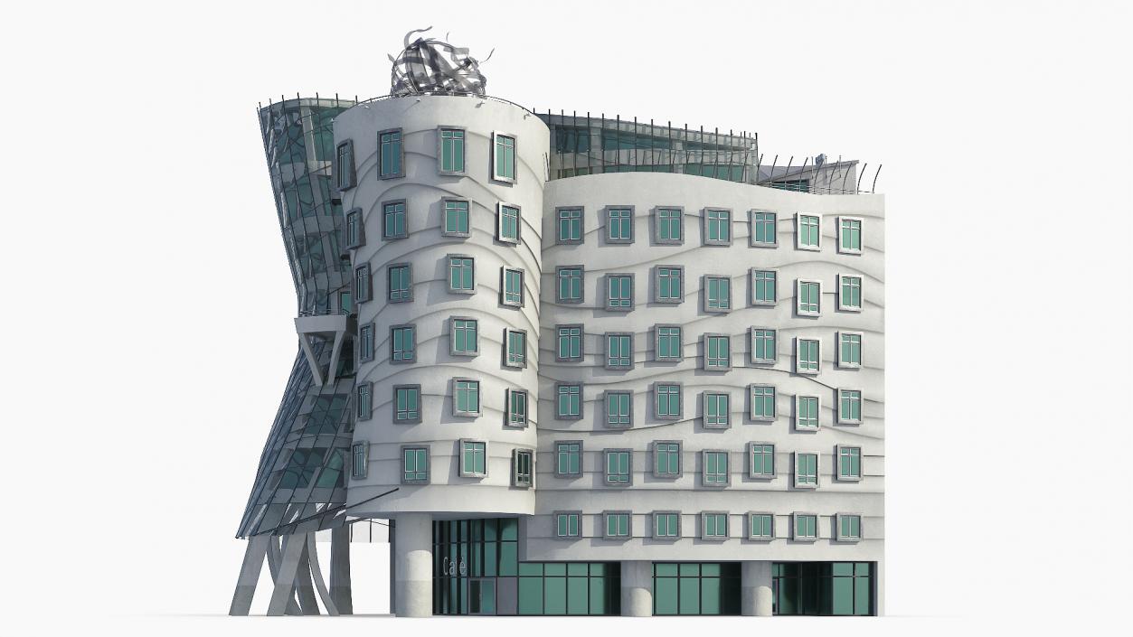 3D model Dancing House Prague