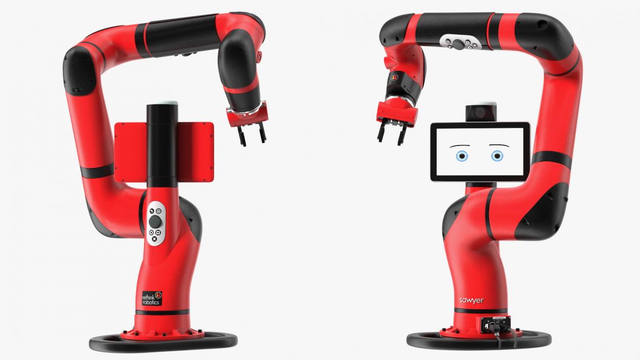 3D model Sawyer Black Edition Collaborative Robot