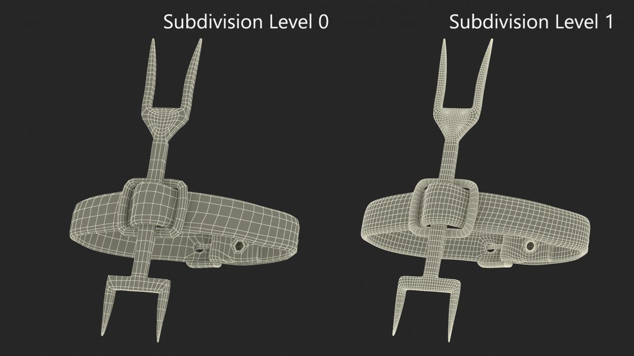 3D Heretics Fork model