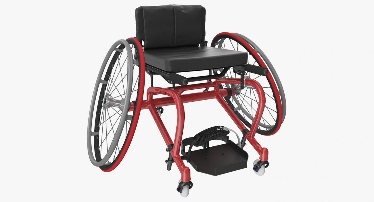 3D model All Court Sports Wheelchair Generic