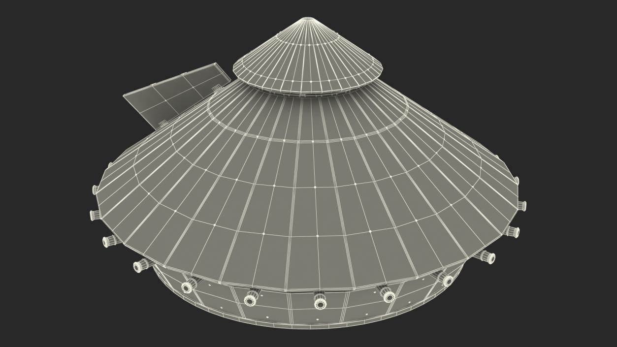 Old Leonardo Da Vinci Rotational Tank 3D