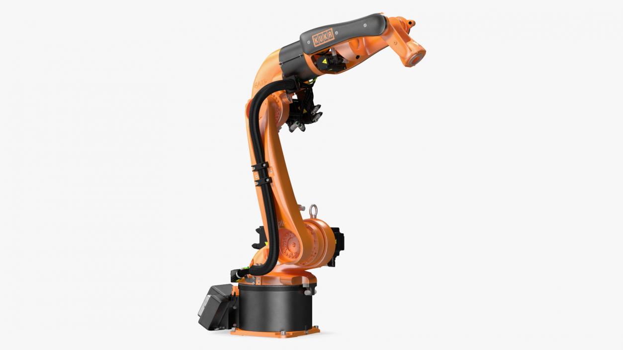 3D KUKA Industrial Robot Arm KR 5-2 Arc Rigged model