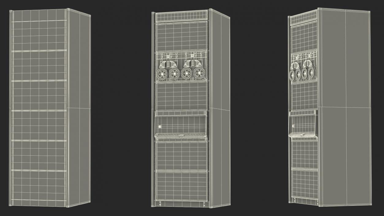 3D model Retro Mini Computer DEC PDP 12