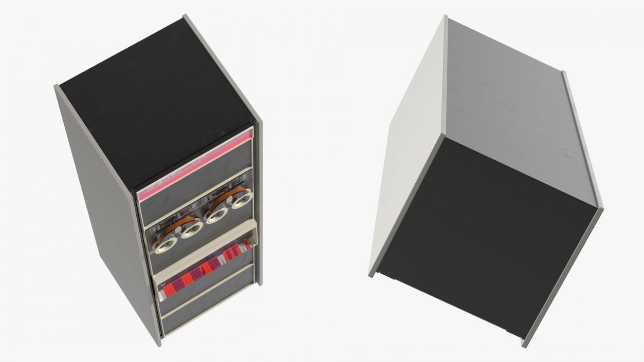 3D model Retro Mini Computer DEC PDP 12