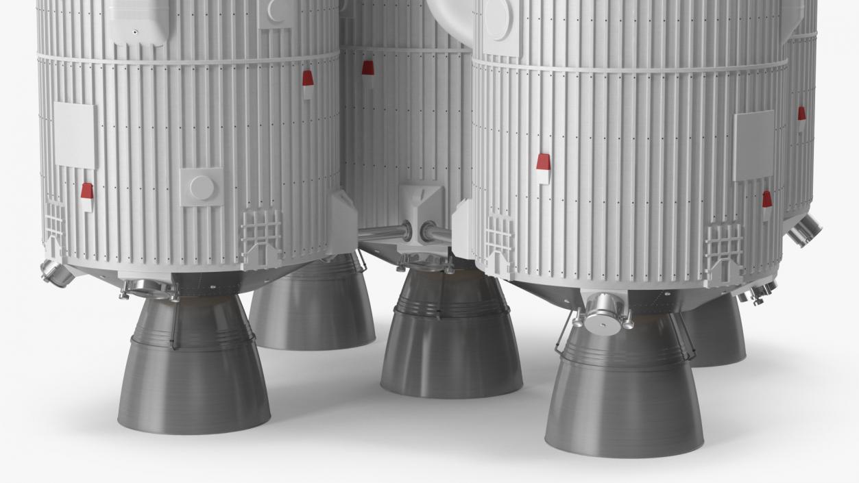 3D model Heavy Lift Launch Vehicle