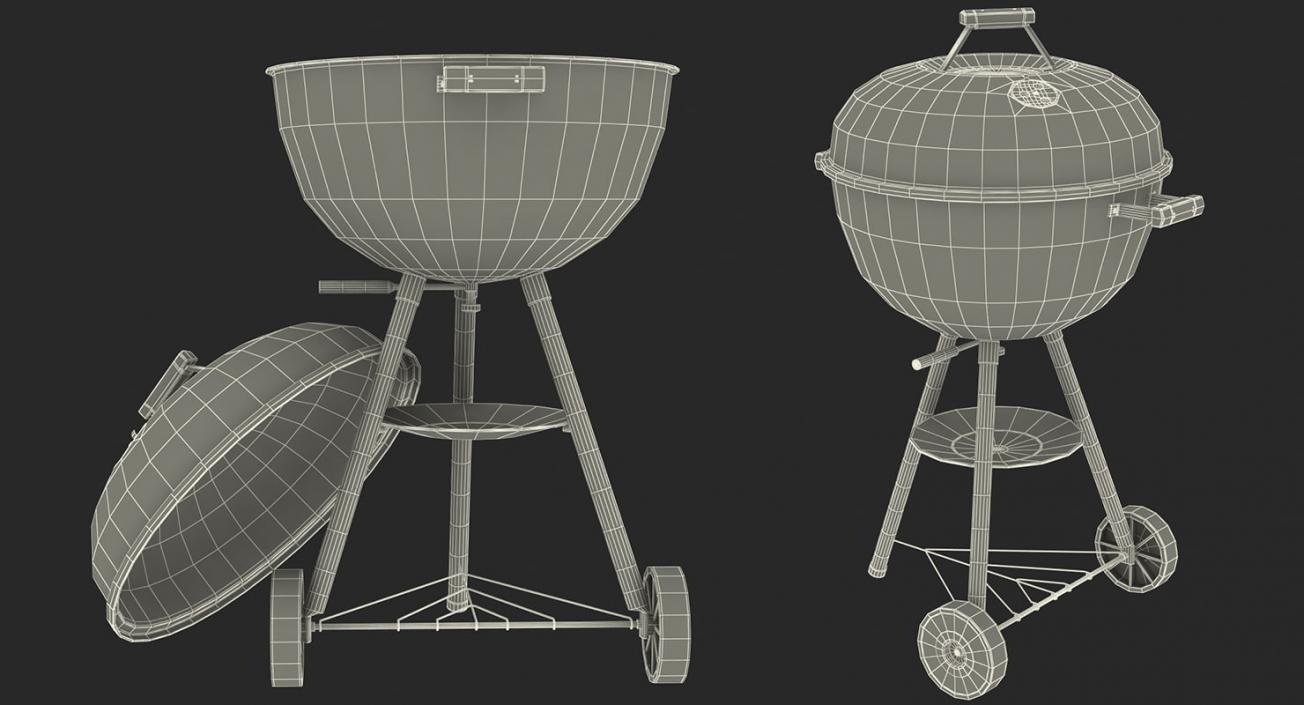 Grills 3D Models Collection 3 3D model