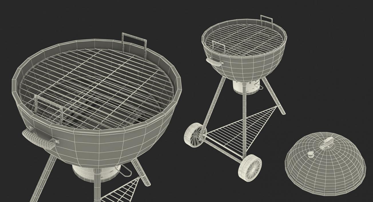 Grills 3D Models Collection 3 3D model