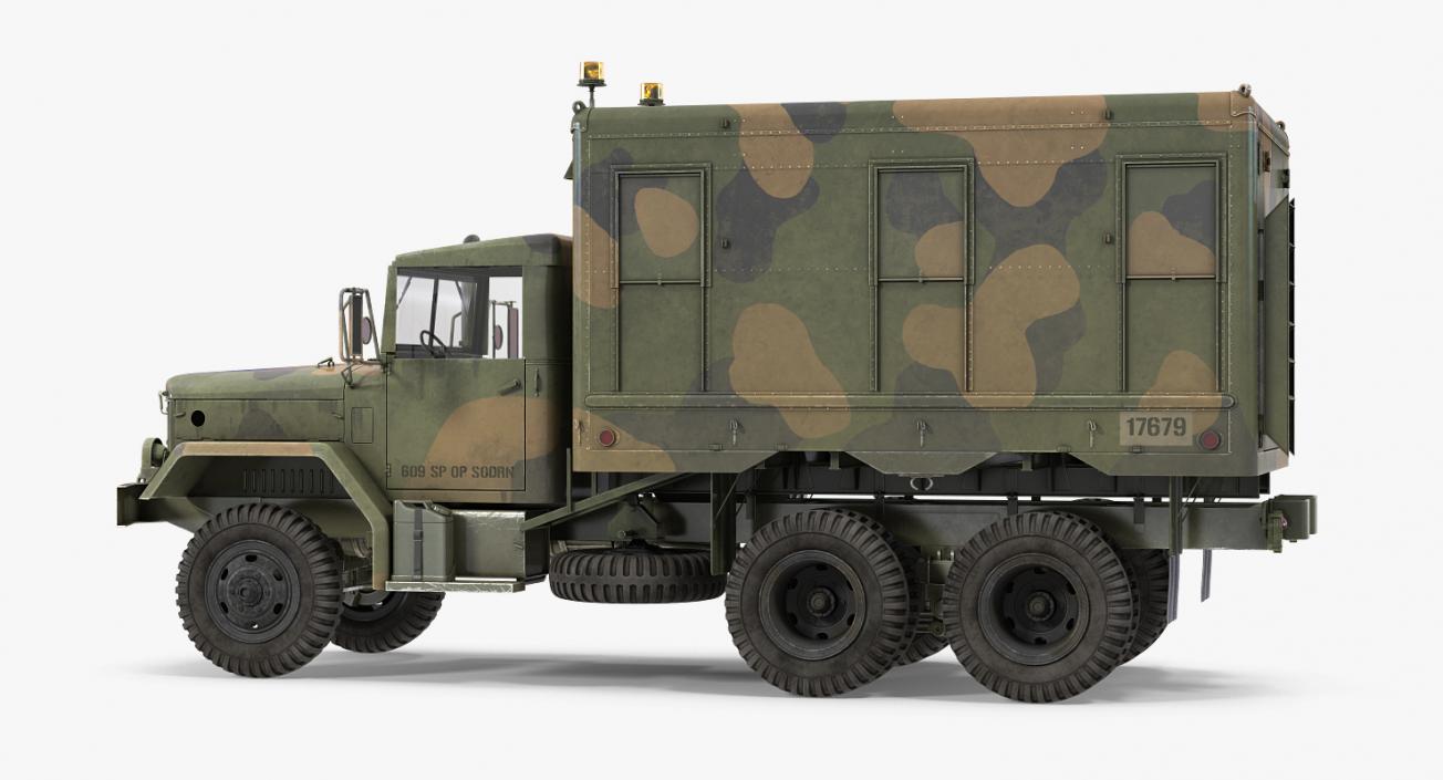 US Truck M109 Shop Van 3D