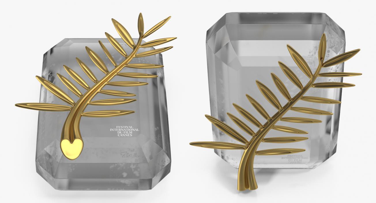 Palme d'Or Prize Small 3D