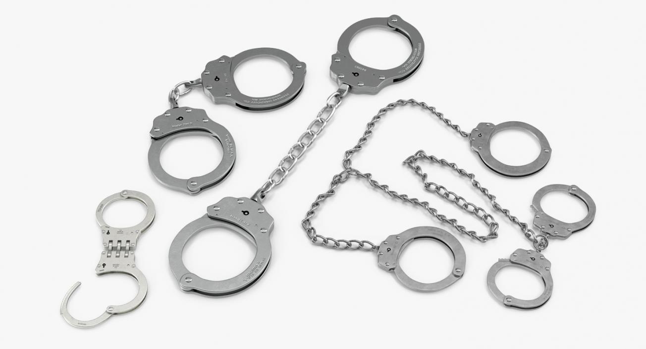 3D model Handcuffs Collection