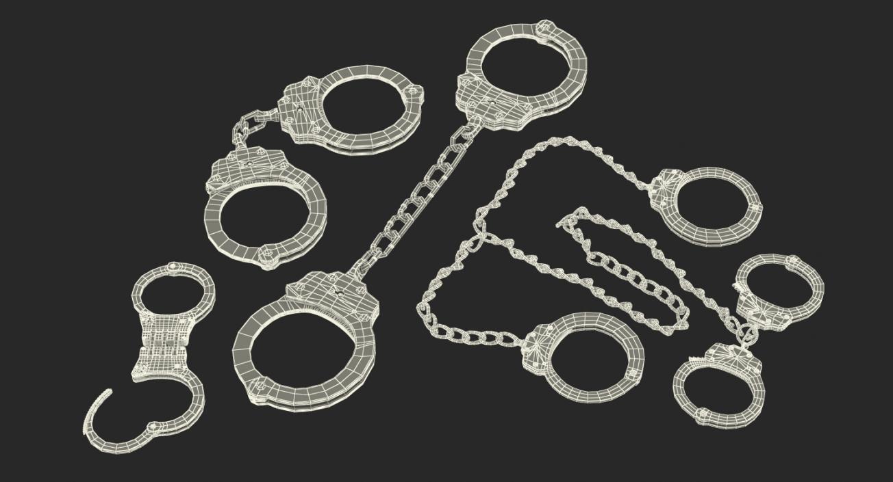 3D model Handcuffs Collection