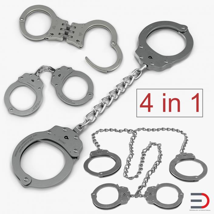 3D model Handcuffs Collection