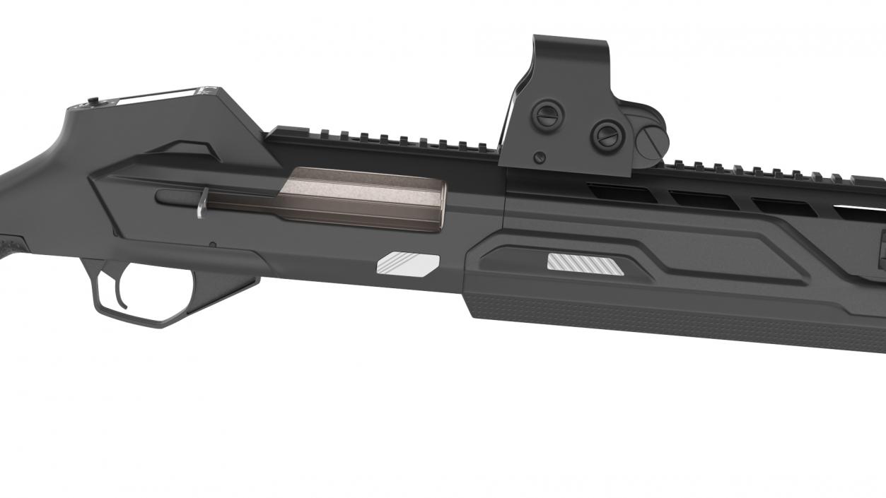 Kalashnikov Shotgun MP 155 Ultima Black 3D model