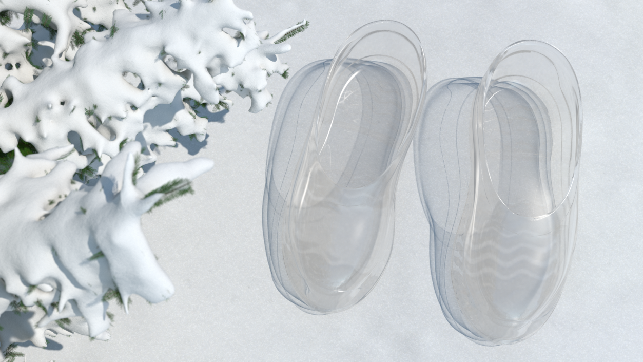 3D Transparent Waterproof Galoshes